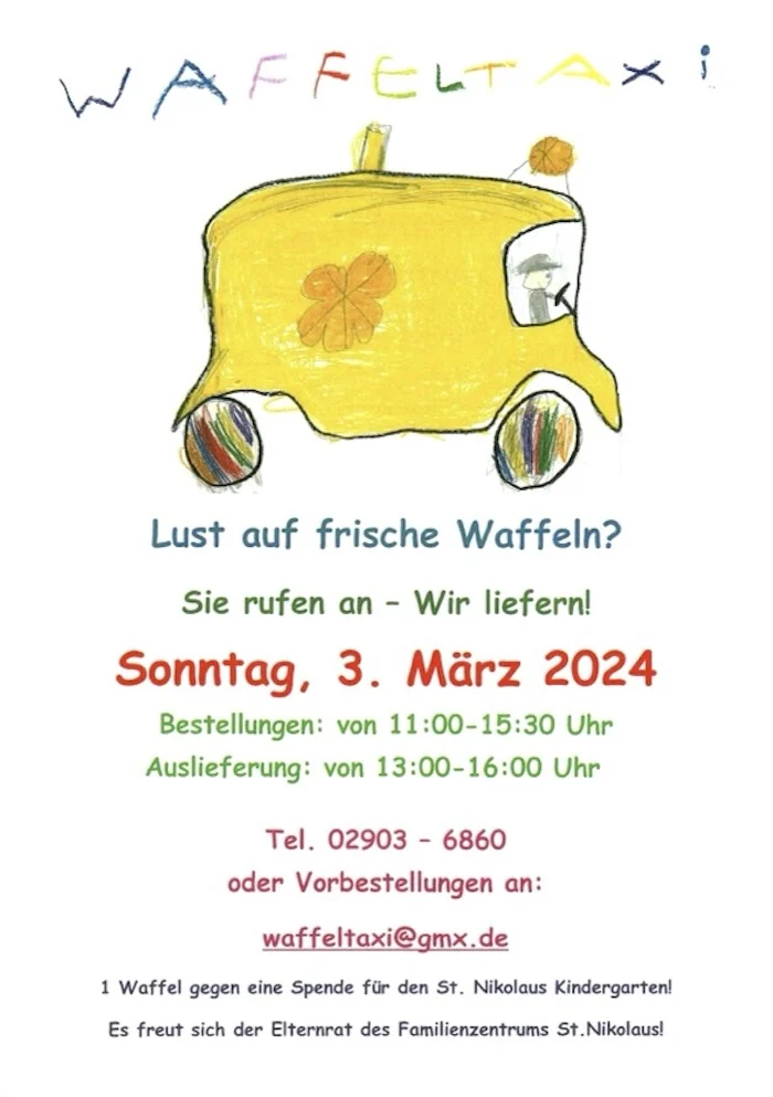 Waffeltaxi am 03. März 2024
