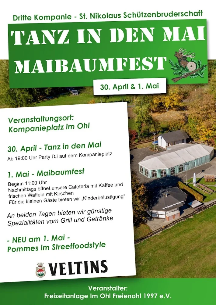 Tanz in den Mai und Maibaumfest bei der 3. Kompanie
